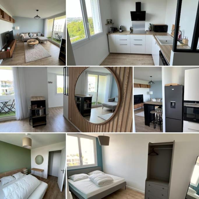 Appartement Le Calme - Design - Vue Panoramique Sur La Saone à Caluire-et-Cuire Extérieur photo