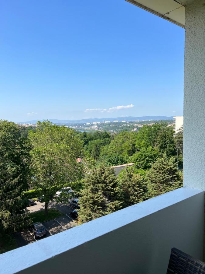 Appartement Le Calme - Design - Vue Panoramique Sur La Saone à Caluire-et-Cuire Extérieur photo